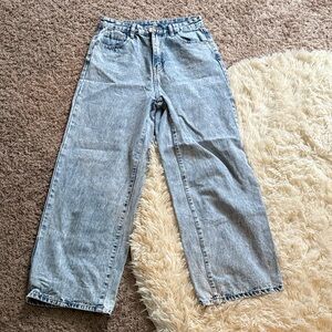 Light Blue Denim Baggy Jeans